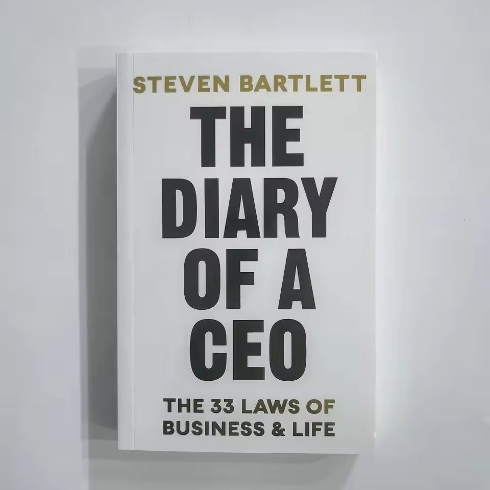 The Diary of A CEO: The 33 Laws of Business and Life Paperback Book English