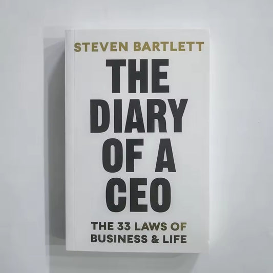 The Diary of A CEO: The 33 Laws of Business and Life Paperback Book English